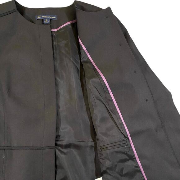 Brooks Brothers 346 Wool Hidden Button Jacket - 10 - Picture 4 of 5